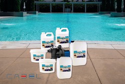 Chemical treatment equipment for swimming pools