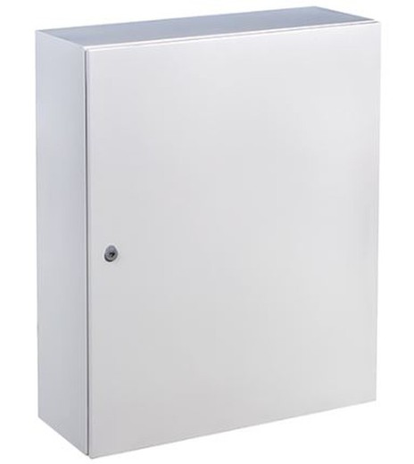 Ip66 Wall Cabinet Laminated Steel 1000X600X300 Opaque Door With Plate