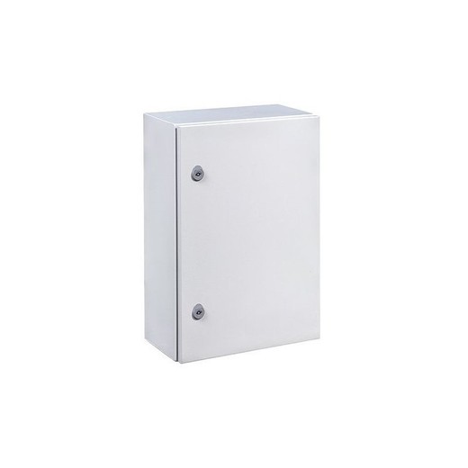 Wall Cabinet Ip66 Laminated Steel 700X500X200 Opaque Door With Plate