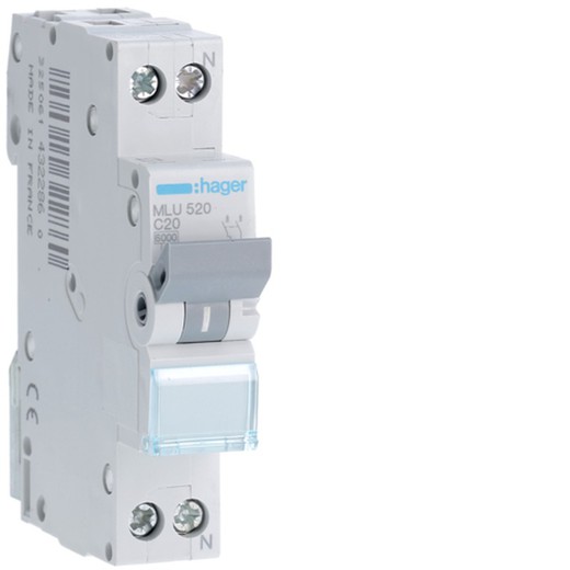 Automatic Magnetothermal Ml Curve-C 1P+N 20A