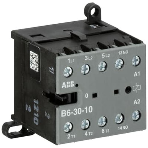 Mini Contactor 220 B6-30-10-80 240 V AC - 3 NO - 0 NC - Screw Terminals Gjl1211001R8100 Mecanismo Eléctrico