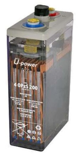 Bateria estacionaria 24V OPzS BAE 7 PVS 1050 de 1020 Ah en C100