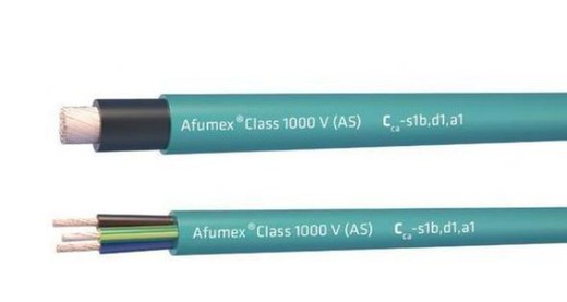 Kabel Afumex Klasse 1000V As Rz1-K 3G2,5 Rolle 100M
