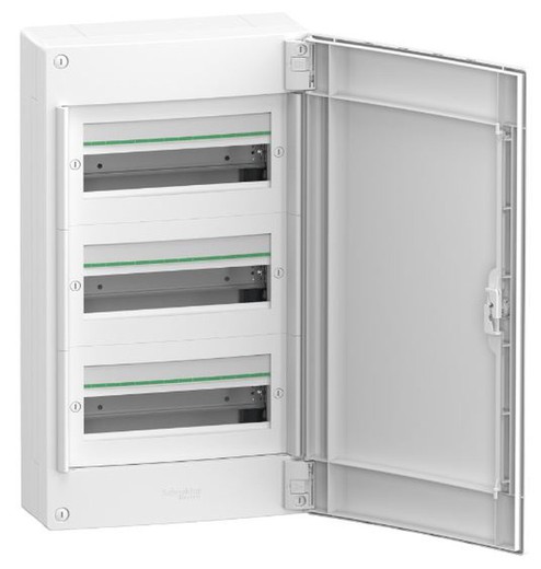 Prismaset Xs Surface Box 13 Module 3 Reihen weiße Tür