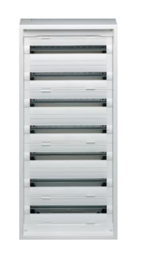 Nouveau Boîte de distribution de surface Vega D avec 7 rangées 168 modules sans porte