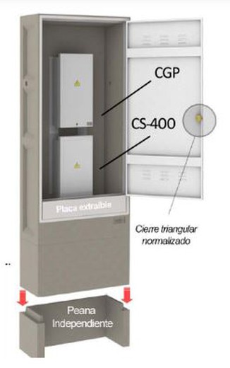 Caja Seccionamiento Cs400 Caja General De Protección 446150 Cahors ...