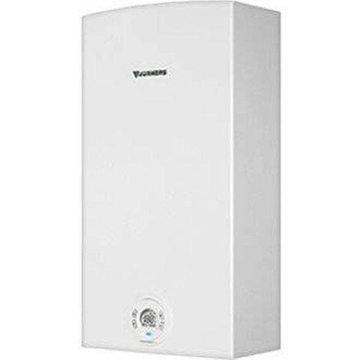 Thermostat-Warmwasserbereiter WTD14KG 14 Liter/Minute Erdgas Energieeffizienzklasse A/L