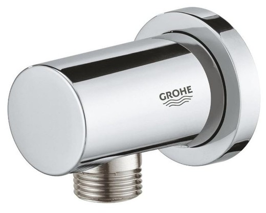 Chrome Rainshower Coupling Elbow