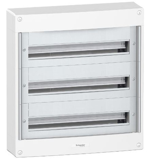 Pragma24 Surface Metal Chest 3 Rows With 72 Modules Without Door
