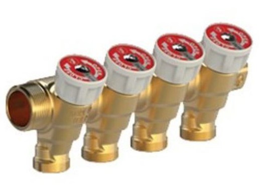 Manifold With Valve R585C 3/4"X16/4