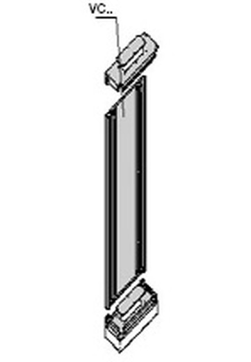 Artu L Pavement Adapter Column 1600X300X195Mm-L