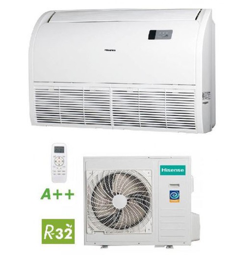 Floor-Ceiling Inverter Set 36K R32 A++/A+ 1X240V 50Hz Hisense