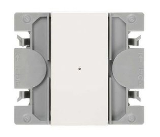 Simon 270 Io elektronischer Schalter mit schmalem Schlüssel weiß