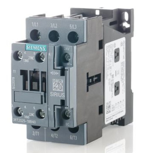 Contactor Ac3 7,5Kw 400V 1No+1Nc Cc 24V S0 Tornillo