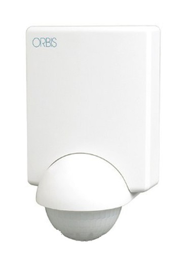 PROXIMAT motion detector on 12m front wall 15m (7.5 + 7.5).