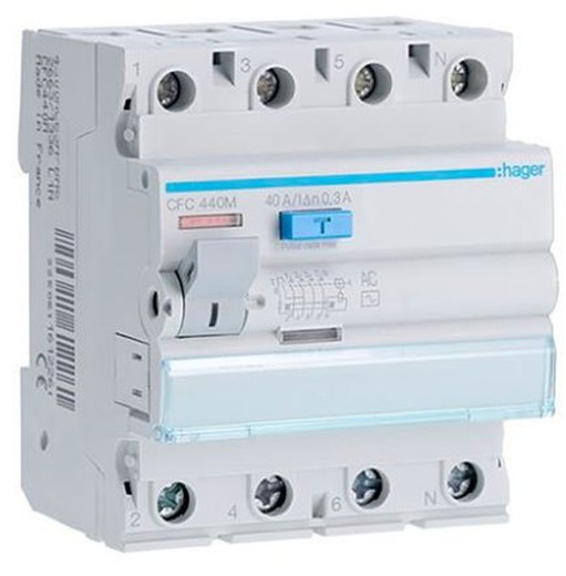 Diferencial 4P 40A 300Ma Tipo-Ac Hager