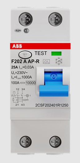 Diferencial F202A 25A 30Ma-Ap Abb