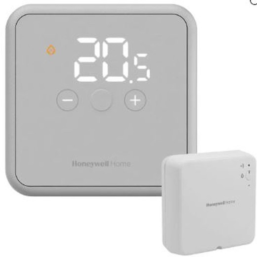 Dt4R Digital Thermostat Rf Bl Heat/Cool On/Off Honeywell