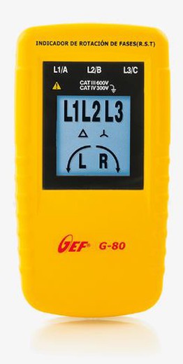 Indicatore di rotazione di fase G80 (R.S