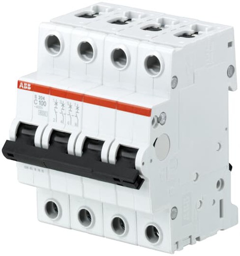 Automatic Switch S204-C80 4P 80A C 6Ka