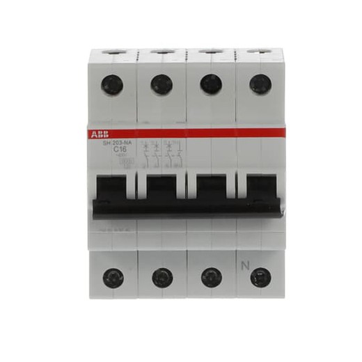 Interruptor automatico SH203-C16NA 3p+N 16A C 6kA