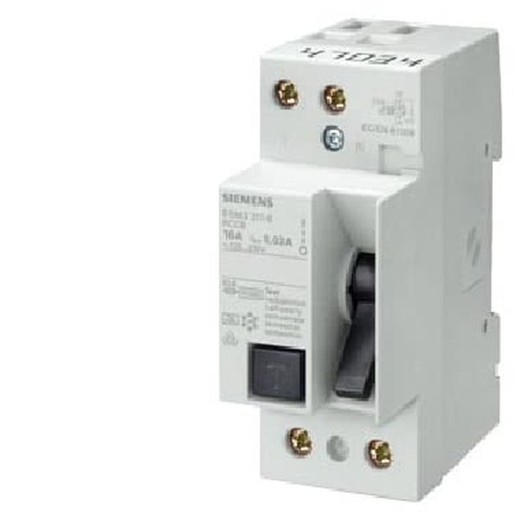 Interrupteur différentiel, 2 pôles, Type AC, Entrée : 63 A, 300 mA, Un AC : 230 V