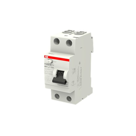 interruptor diferencial FH202AC-40/0 3 2p 40A AC 300mA