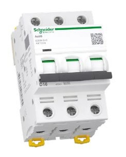 Interruptor Automático Magnetotérmico IC60N 3P 16A Curva-D