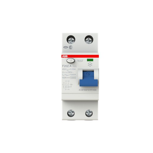 Residential/Tertiary Differential Switch F202A 40A 30Ma