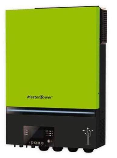 Inv-Cargador Masterpower, 11000W/48V, regulador MPPT 150A, Rango (90VDC-450VDC) Max PV 11000W