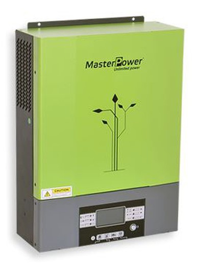 Inv-Cargador Masterpower, 5000VA/48V, regulador MPPT 100A, Rango (120VDC - 450VDC) Max PV 5000W