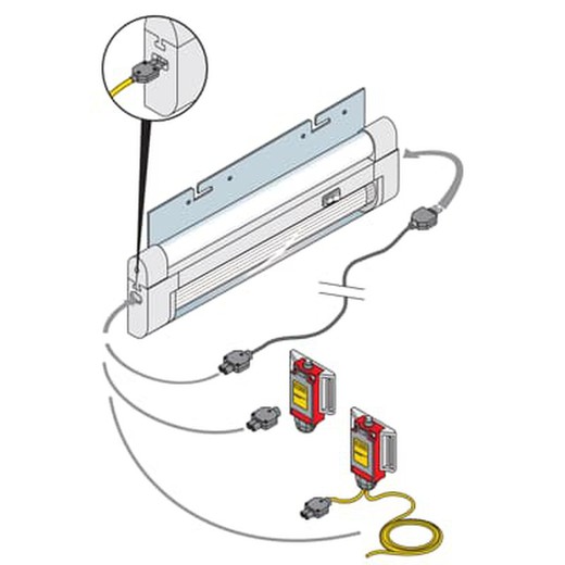 Is2 L00E1Mfür Leuchtstofflampe 8W-240V L=342Mm Ev1040