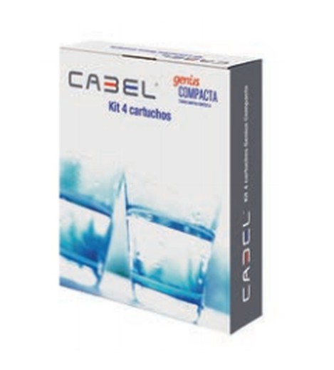 Kit de cartouches de rechange Cabel Compact Genius (4U)