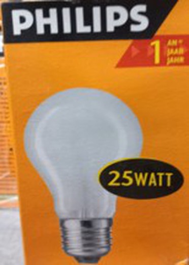 Lampada opaca standard 230V 25W E27