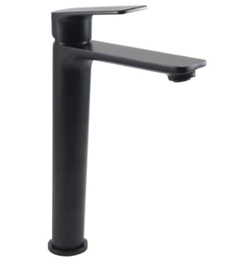 Monomando Lavabo Alto Cabel Jazz Black