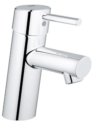 Concetto Basin Mixer 28Mm Smooth Body S Chrome Grohe