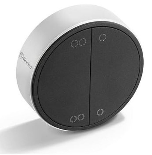 Inal00E1Mbrico Beyon V00Eda Bouton-poussoir Bluetooth série 1Y, 4 canaux, noir