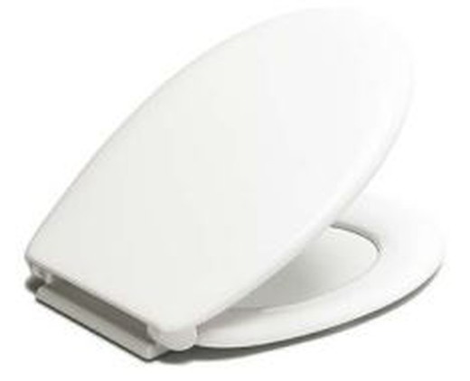 Toilet Seat With Cushioned Fall Cabel