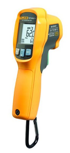 Term00F3Metro Ir Double Pointeur L00E1Ser Fluke-62 Max+ Fluke-62 Max +