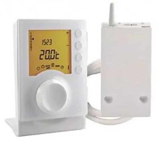 Thermostat radio pour chauffage - Avec sélecteur de température 6053002 Delta Dore