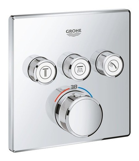 Grohe Smartcontrol 3 Square Thermostat