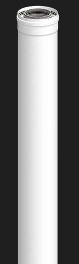 Tube de Condensation Coaxial Pph 2000Mm M-H Ø60/100Mm