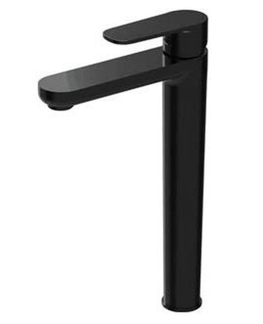 Cabel Pro Black Monomando Lavabo Alto Negro