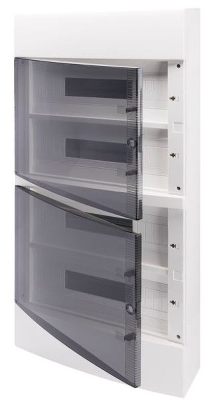 Caja Decorativa Con Paredes Lisas - Preparado Para Alojar Regletas - (18X4) 72M Ip40