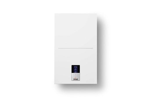 Caldera Ferroli mural a gas mixta BLUEHELIX HITECH RRT 24 C N/P+kit gases estándar 24,3kW 14l/min 700x420x250mm clase energética A/A/XL