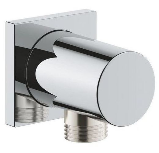 Codo Salida Para Toma Flexo Cromo