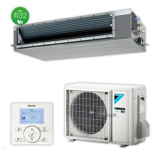 Conjunto aire acondicionado por conductos Daikin modelo ADEAS35A, potencia de 3.4 kW