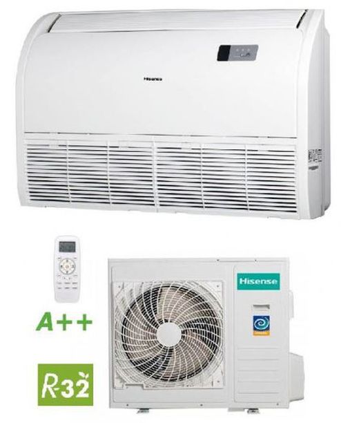 Conjunto Suelo-Techo Inverter 24K R32 A++/A+ 1X240V 50Hz Hisense