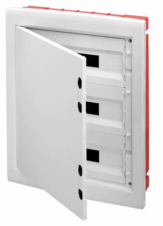 Quadri Di Distribuzione Con Pannelli Fustellati E Telaio Smontabile - Porta Cieca - 54M (18X3) Ip4