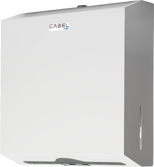 Dispensador Papel Toalla Acero Blanco